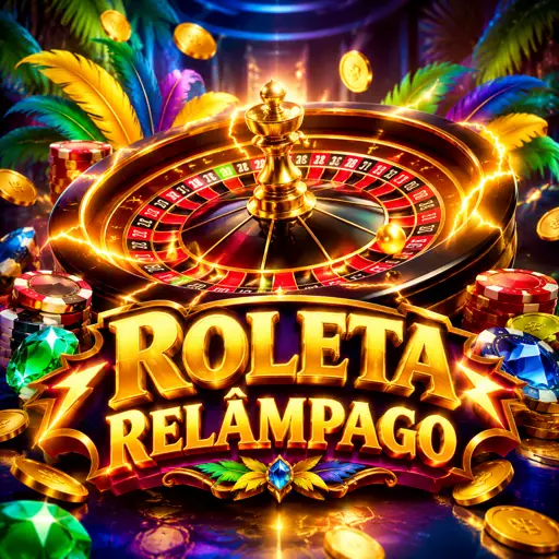 Roleta ao vivo com multiplicadores relâmpago iluminando os números