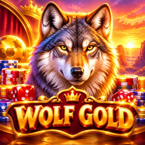 Slot Wolf Gold com tema de lobos e natureza